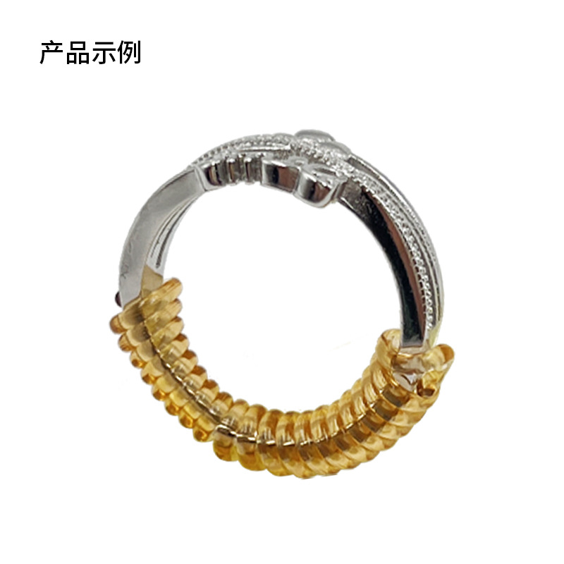 Cross-Border Multi-Model Ring Size Adjuster, Transparent Spring Cord, Invisible Pu Plastic Ring Adjuster, Now Available for Wholesale