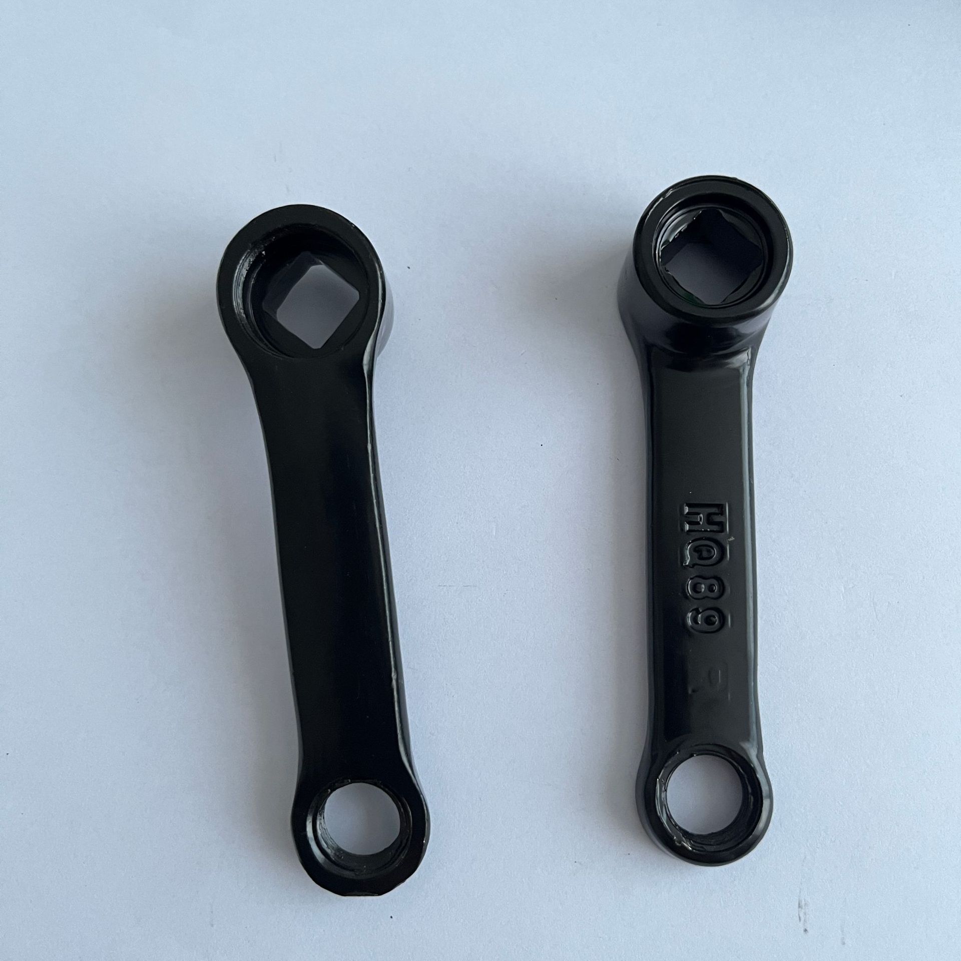 Manufacturers electric car crank 89mm straight left and right Silk sprocket leg pedal connecting rod Bicycle Accessories Wholesale