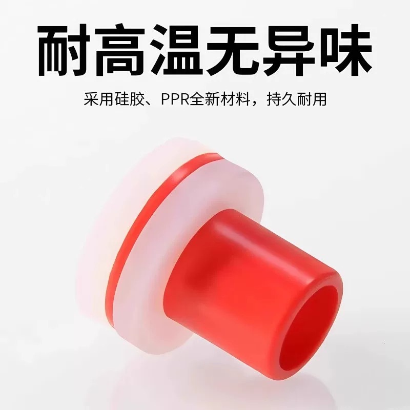 Replacement of Raw Material-Free Rubber Gasket for 1/2 Inch and 3/4 Inch Faucet Angle Valve Sealing Ring Gasket Accessories Quick Installation