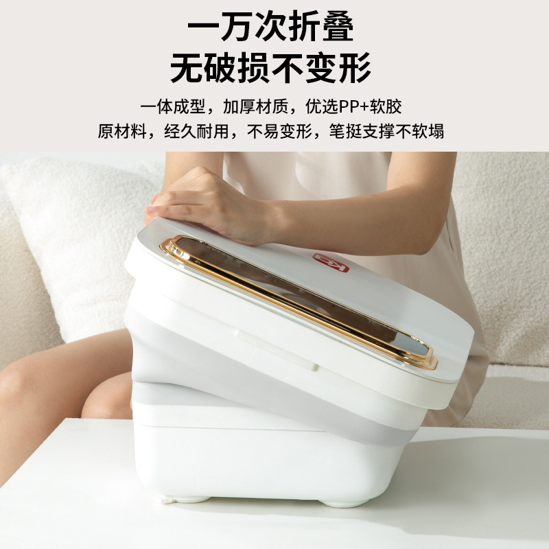 Heated Foot Bath Household Foot Bath Automatic Foot Bath Electric Massage Foot Bath Gift Factory Wholesale