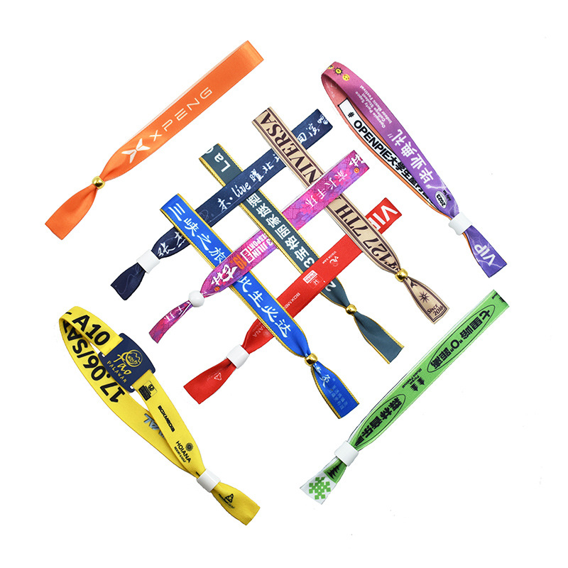 Disposable Ribbon Bracelet Wrist Strap Event Party Test Drive Admission Ticket Sign-in Identification Bracelet Bracelet