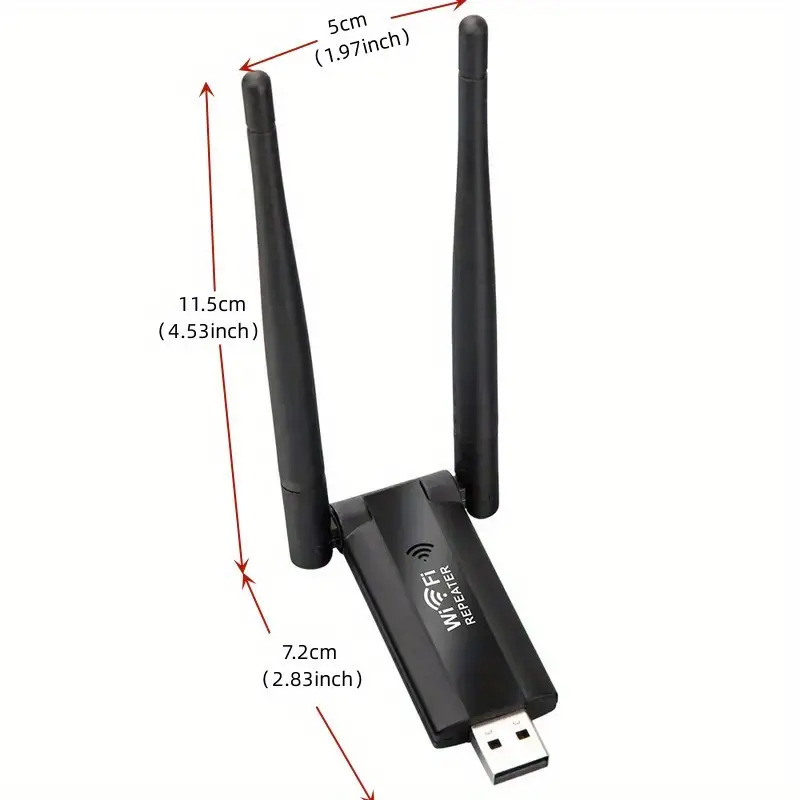 -Cross Border USB Wireless Signal Amplifier 300Mbp Extender Wireless Router Wireless Repeater Booster