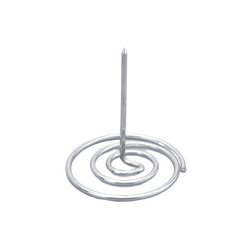 Large Tray for Moxa Sticks with Moxa Base, Stainless Steel Moxa Holder, Fixed Needle, Countertop Storage Rack