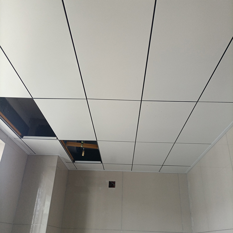 Aluminum alloy ceiling ceiling 300*600 integrated aluminum gusset kitchen bathroom decoration materials full accessories factory