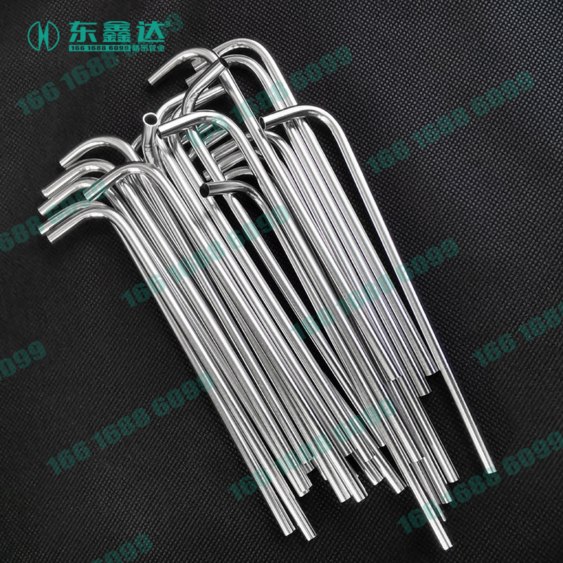 316L304 Stainless Steel Capillary Bending Processing Non-Standard Precision Bending Parts Trachea Nozzle Tube Medical Accessories