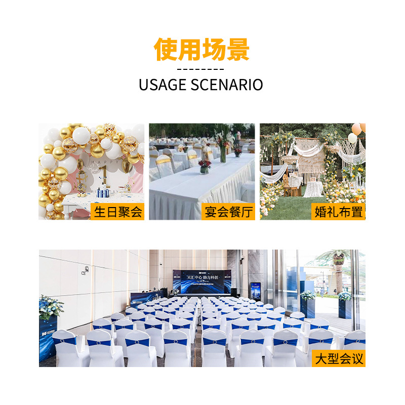 Cross-border satin satin table runner luxury hotel wedding table high-end sense long decorative tablecloth wholesale
