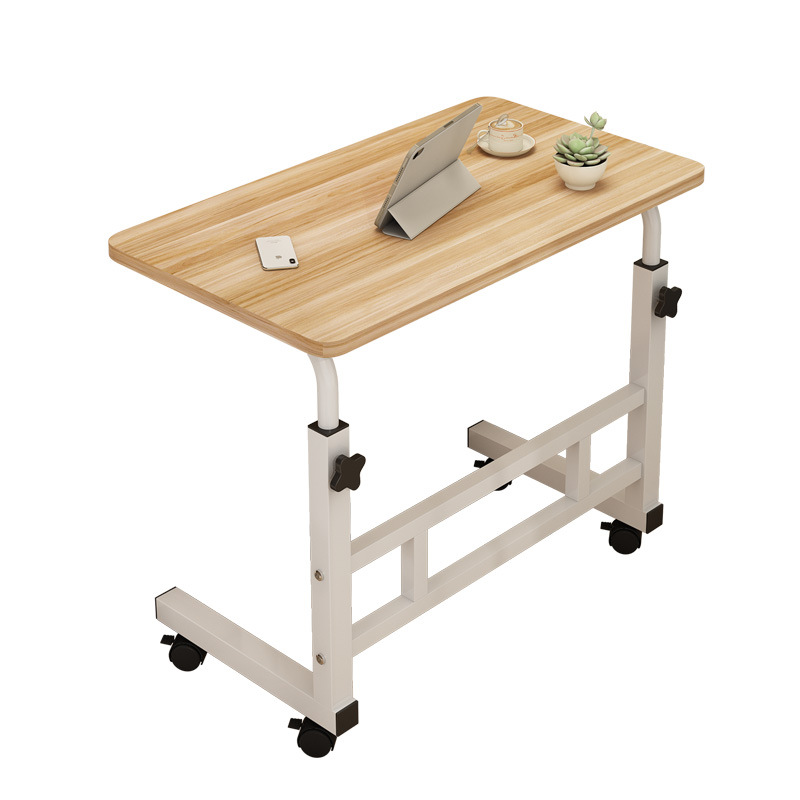 Movable Bedside Table for Bedroom, Living Room, Sofa, Lazy Table, Bedside Dining Table, Adjustable Computer Desk, Lift-Type