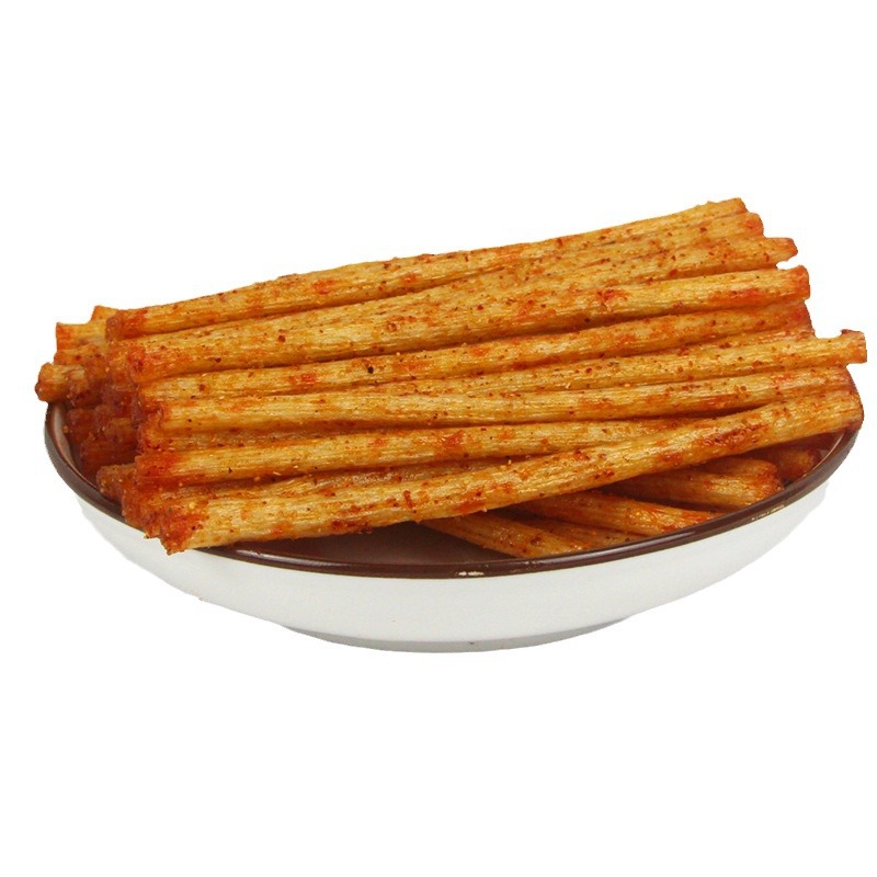 Xiaofugui Zhou peeling dog beating stick noodle vegetarian half-night chicken called small bag spicy snacks wholesale childhood snacks