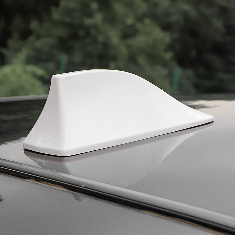 Car shark fin antenna with signal radio special shark fin roof modification car antenna decorative antenna