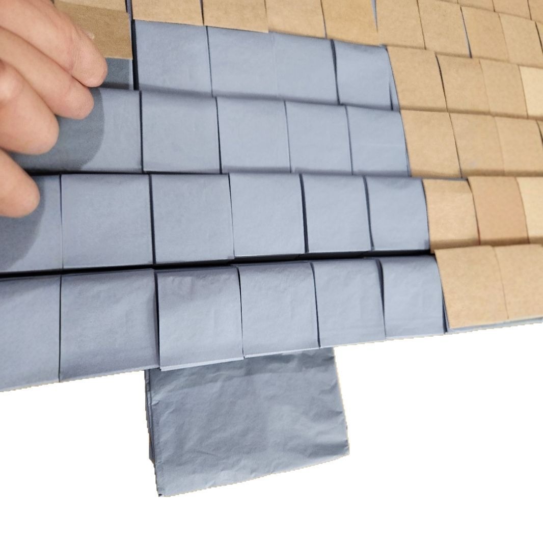 Supply Suede Bamboo Charcoal Gray Oil-absorbing Facial Tissue Black Oil-absorbing Paper 6.5 Multi 5.5cm