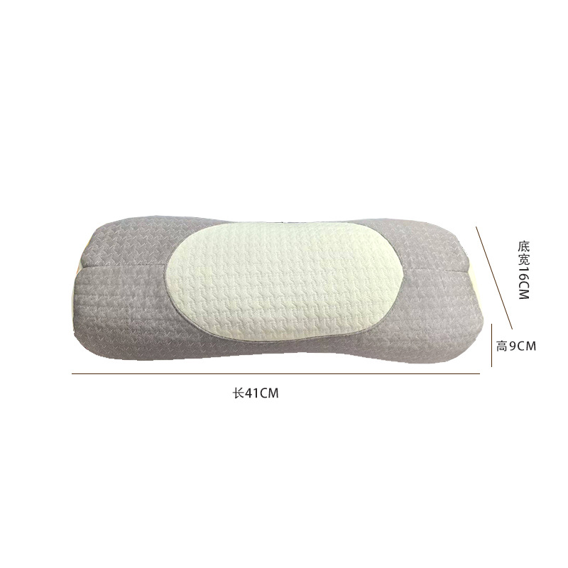 Buckwheat Pillow Household Cotton Sleeping Neck Pillow Cylindrical Pillow Core Anti-Arch Traction Pillow Heightened Buckwheat Hard Pillow