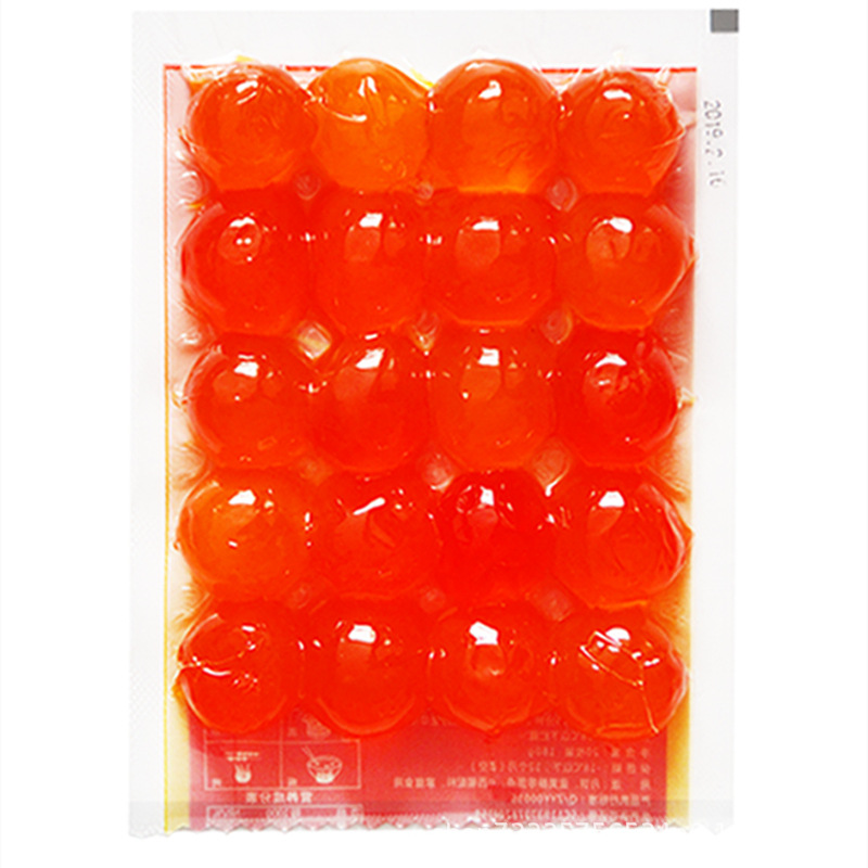 Wholesale Haidongxu Salted Egg Yolk Red Heart Lotus Seed Paste 24 Pieces 200g for Baking Mooncakes and Rice Dumplings Egg Yolk Filling