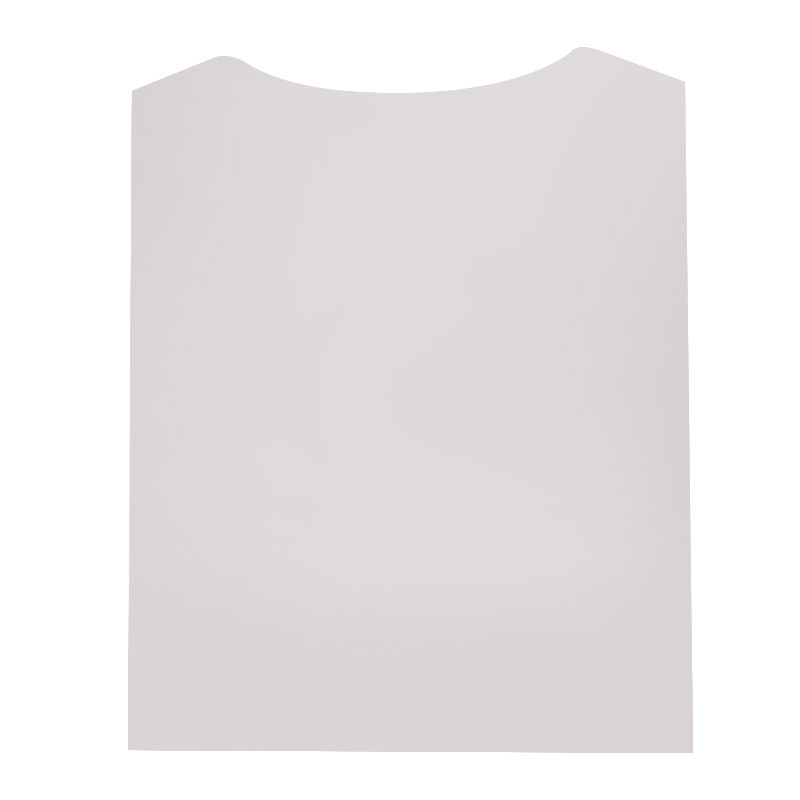 Clothes Lined with White Universal Cardboard Pad Double-Sided White Cardboard Folding Paper Clothing Packaging Tag Card Cardboard