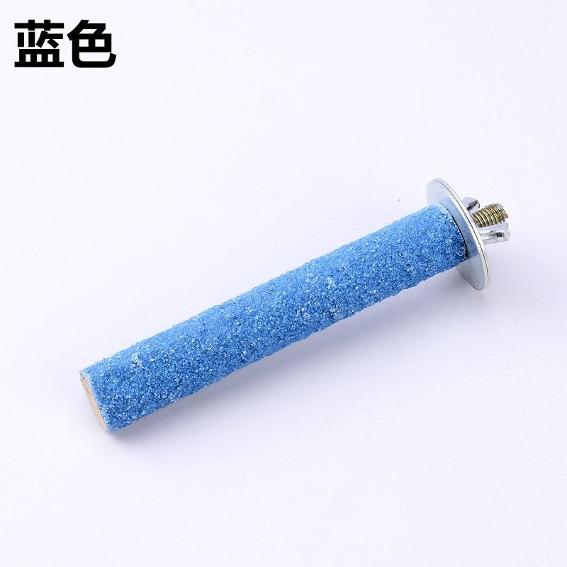 Parrot frosted stick bird grinding claw stick bird cage accessories parrot grinding stick stand stick stand stand stand bird toy bird supplies