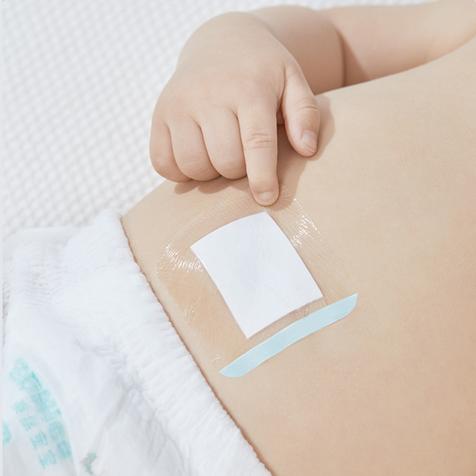 Dunbang Weishi newborn navel protection baby bath waterproof stickers baby breathable skin-friendly swimming stickers one-piece delivery