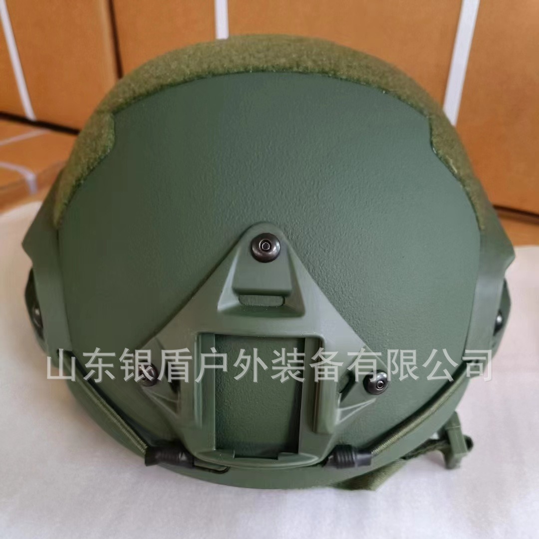 Fast Level 2 Bulletproof Helmet Pe Polymer Material Aramid Kevlar Tactical Helmet Mickey Wendy Suspension