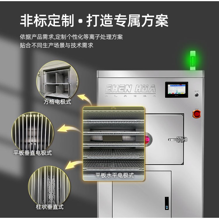 Customized 90L Vacuum Plasma Surface Modification Machine Suitable for Roughening Treatment of Flexible Circuit Board Surfaces