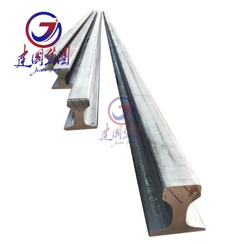In-Stock Supply of Qu100 Lifting Rail Q235B Steel Rail International Railway Light Rail Bending Railway Gantry Crane