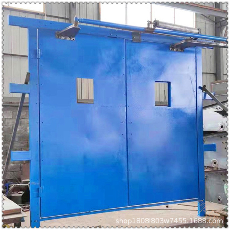Swm Mining Pressure-Free Air Door Has Balanced Force and Opens Easily. It Automatically Closes after People and Vehicles Pass by
