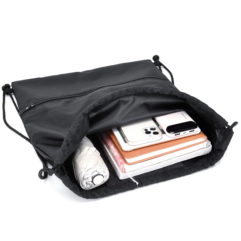 Amazon Supply drawstring drawstring bag large capacity sports fitness bag cross-border new backpack waterproof backpack