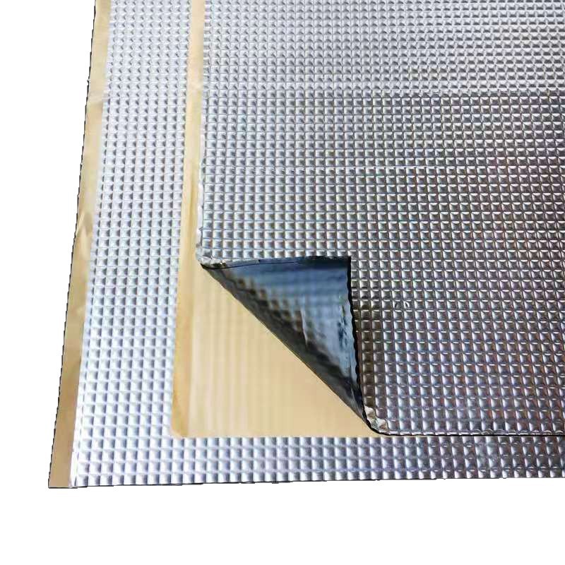 Automobile sound insulation cotton anti-vibration board whole vehicle modification environmental protection butyl rubber four-door tire noise reduction and environmental protection sound insulation material