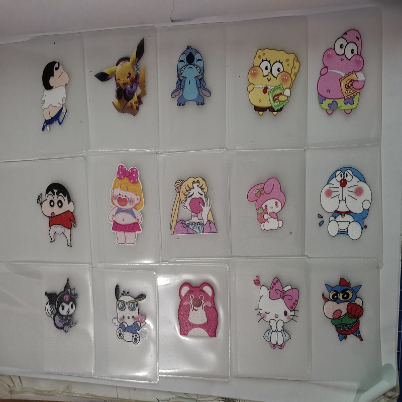 Spoof ID card head cover funny ID card transparent anti-magnetic protective cover TikTok ID card Avatar spoof card cover