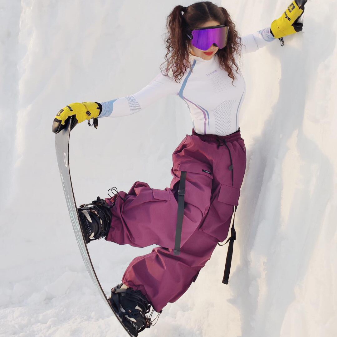 Функциональные лыжные брюки в американском стиле, ветрозащитные и водонепроницаемые, с несколькими карманами, для мужчин и женщин, повседневные брюки