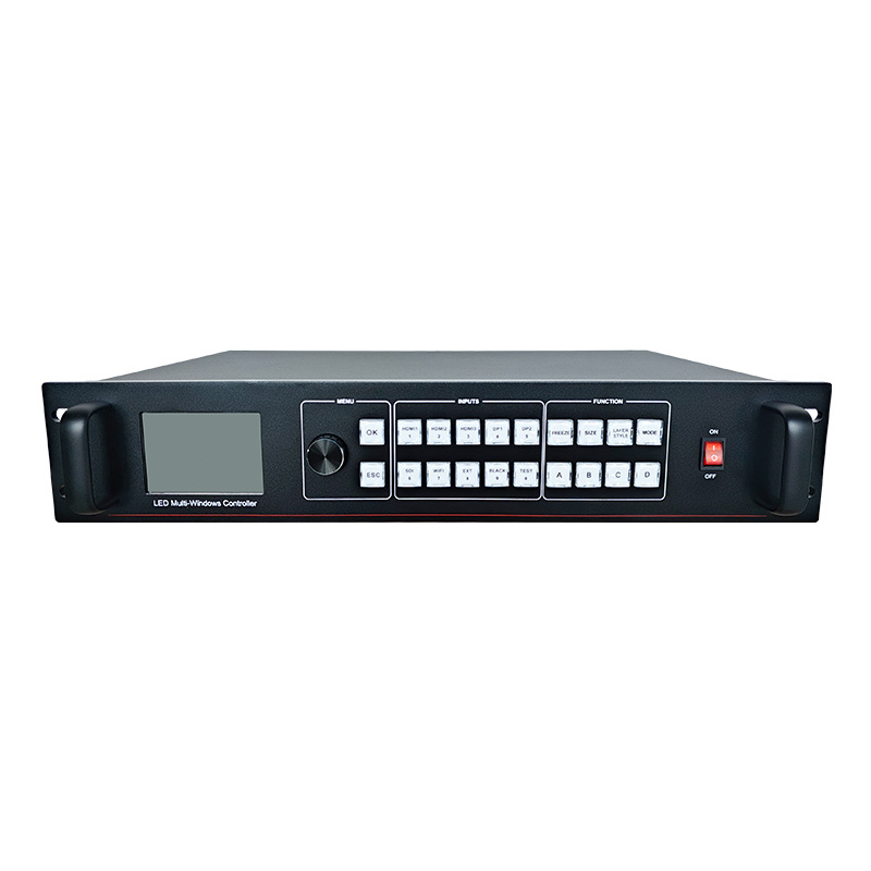 Full Color Screen Video Controller Ex2000-N Supports Nova System 16 Network Port Output Multi-Screen Video Processing
