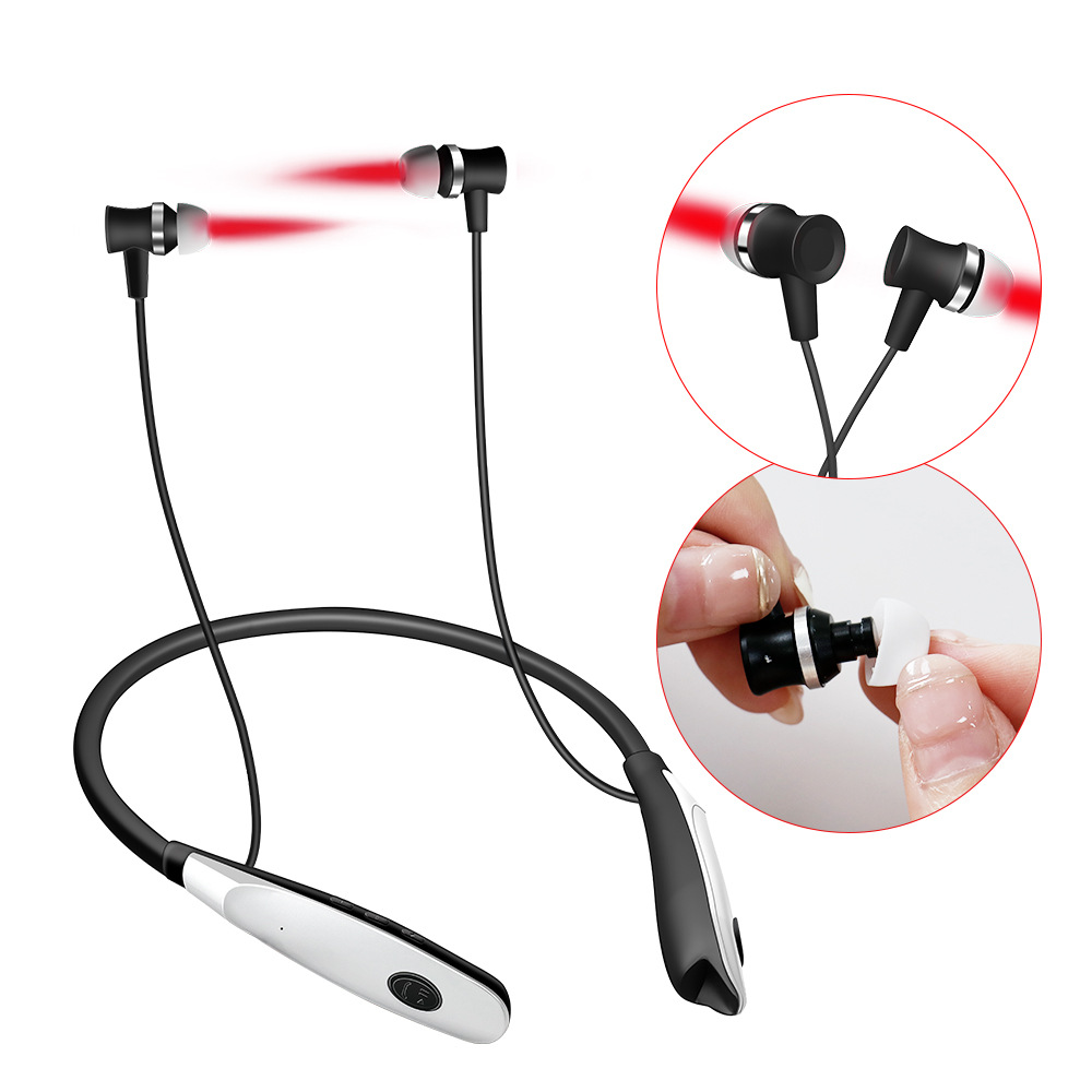 Cross-Border Specially Designed for Hanging Neck Ear Canal Laser Irradiation Device 650Nm Rechargeable Nano Light Wave Laser Ear Irradiation