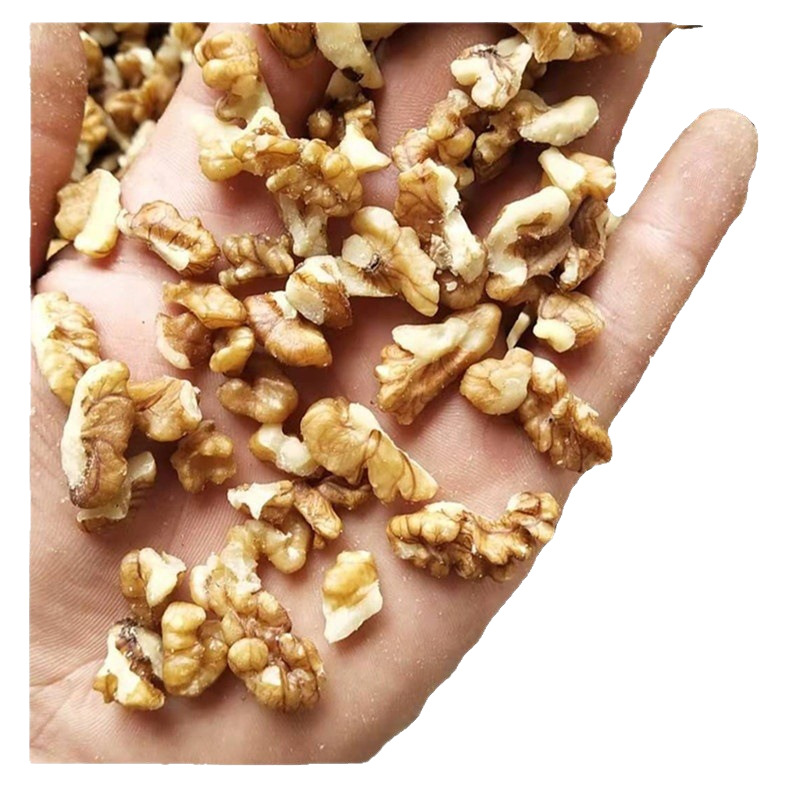 Xinjiang 2025 New Crop, Crushed Walnut Kernels 15kg / Box, Three-Way Walnut Kernel Food, Baking Ingredient, One