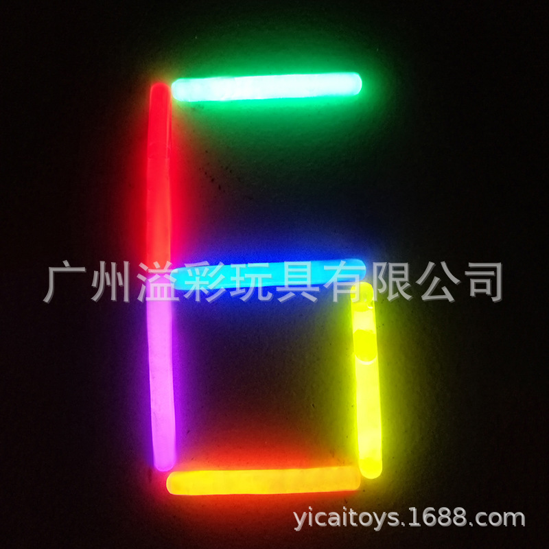 1.5inch Glow Stick Fishing Glow Stick Float Fishing Glow Stick 4.5*39mm Luminous Stick