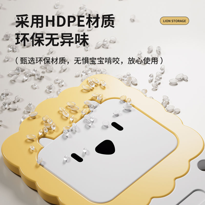 Children's Toy Storage Rack, Elevated Toddler Floor-Standing Storage Rack, Multi-Layer Baby Household Sorting Box, Large Capacity