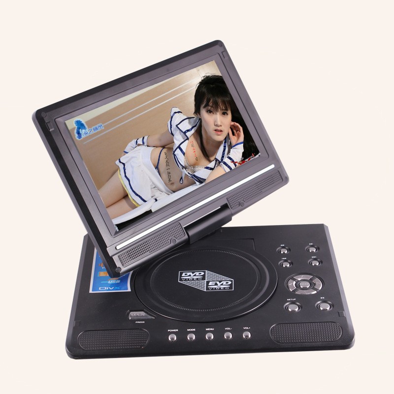 Factory Direct Supply 7.8inch 9.8inch High-Definition Mobile Portable Car Dvd Player with Cd Game Screen Projection