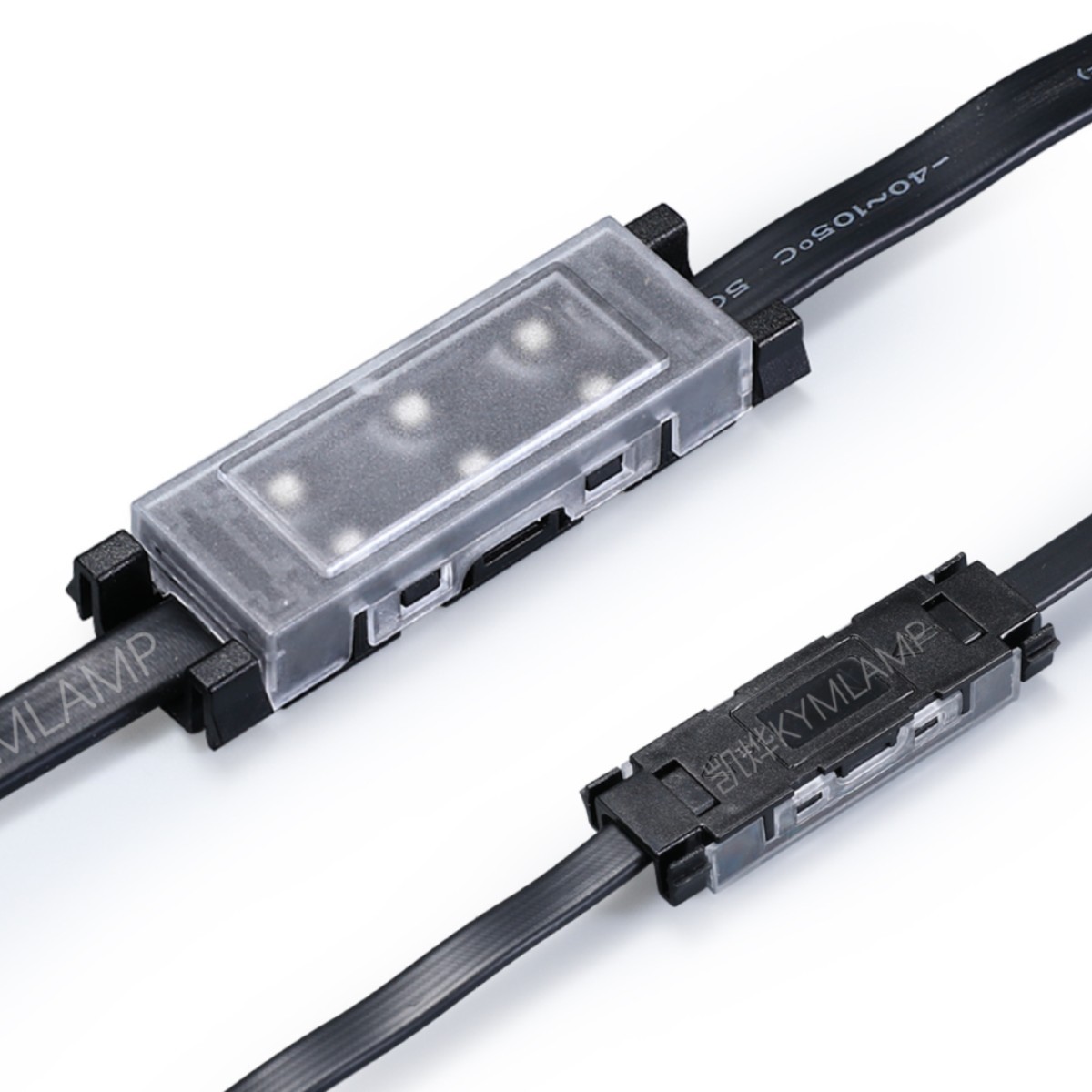 Rectangular Point Light Source Dmx512Rgbw Glue-Filled Light String House Courtyard Colorful Eaves Light Full-Color Neon Light Strip