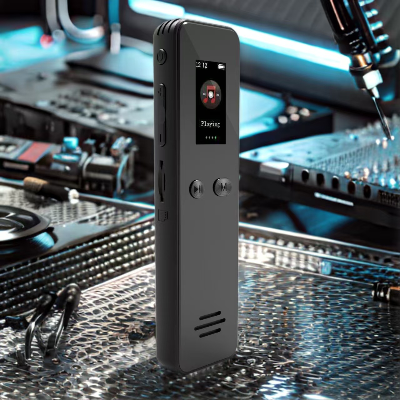 Cross-Border Lithium Battery Recording Pen with Ultra-Long Recording Time, Supports 8 Language Switching, High-Definition Noise Reduction, and Intelligent Recording Pen