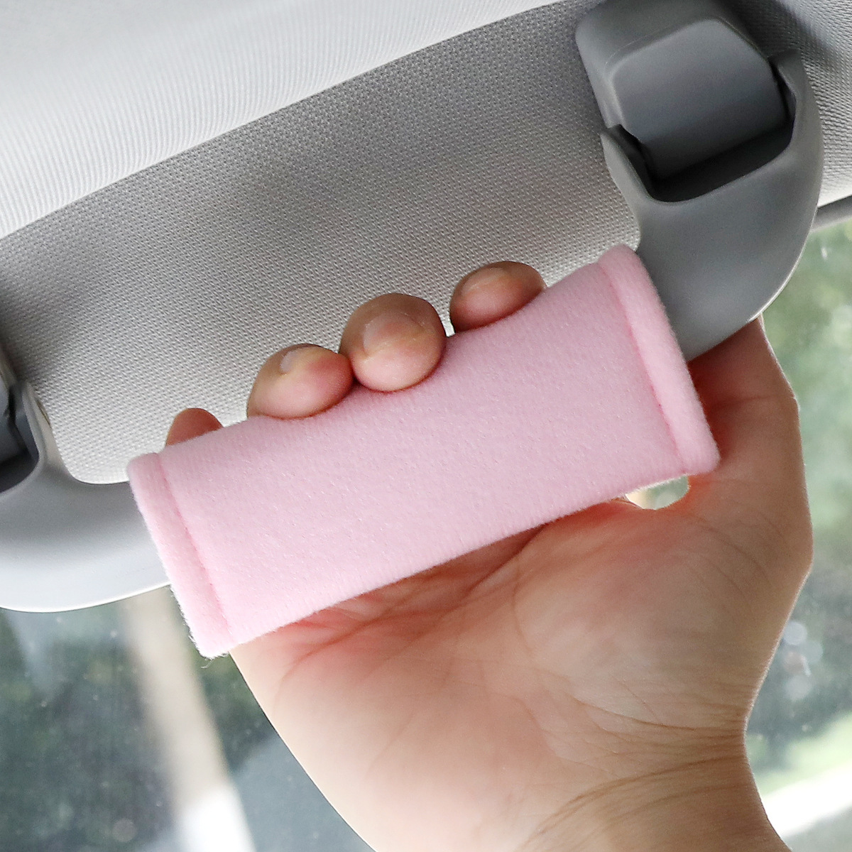Car Door Handle Cover, Door Handle Cover, Inner Door Armrest Cover, Roof Handle Protective Cover, Handle Cover, Ceiling Armrest Cover