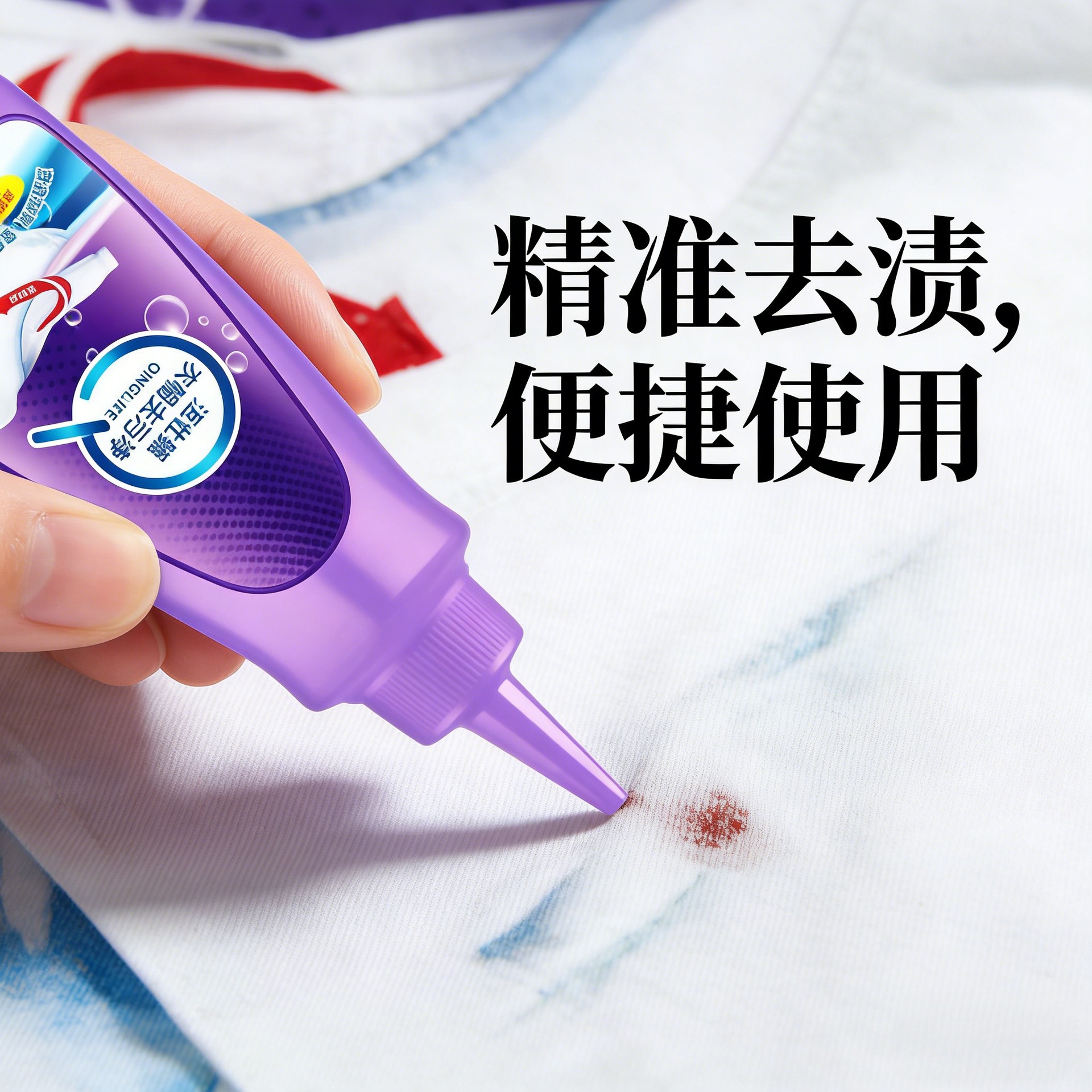 Powerful Active Enzyme Clothing Stain Remover, Quick Stain Removal, No-Wash Oil Remover, Dry Cleaning Agent, Yellow Stain Remover, Milk Stain Remover