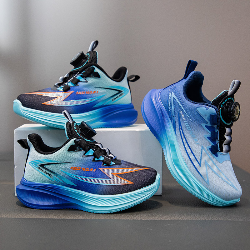 Children's Sports Shoes, Breathable Boys' Running Shoes, Spring and Autum New Ins Mesh Shoes, Shock-Absorbing Soft-Soled Boys' Casual Shoes