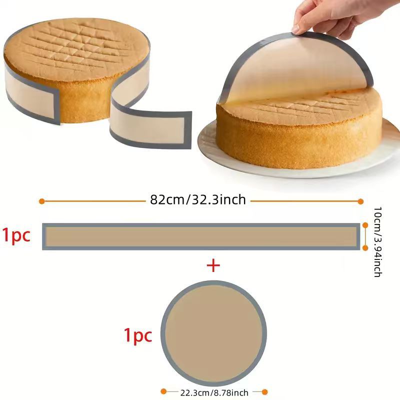 Fcm Certified Springfor Long Silicone Baking Mat for Frying Pans, Kitchen Frying Pan Mat, Spring Baking Tray Baking Mat