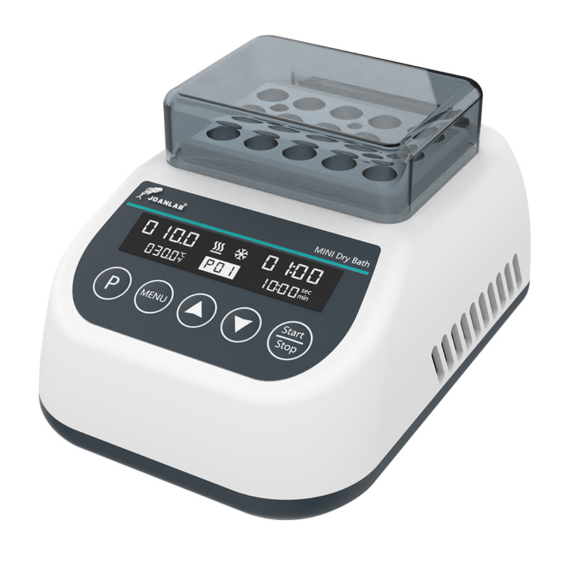 Mini constant temperature metal bath Heating Refrigeration laboratory constant temperature mixer oscillator dry thermostat double module