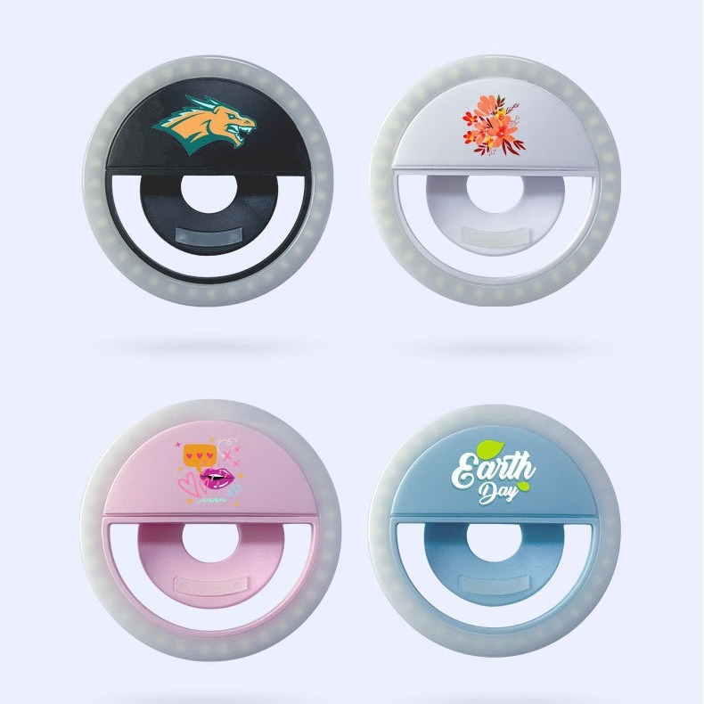 Mobile Phone Fill Light Round Universal Flash Selfie Live Broadcast Fill Light USB Charging Mobile Phone Beauty Fill Light