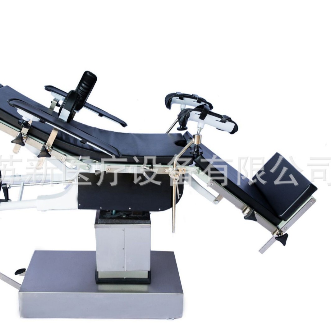 Mechanical Hydraulic Operating Table Cross-Border Examination and Treatment Table Head Side Operation Manual Surgical Bed