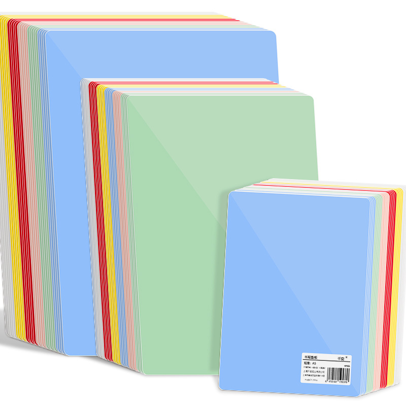 Manufacturer Wholesale Writing Pad Pp Plastic A4 Pad Paper Board for Learning, Office, and Educational Supplies, Simple and Practical, Multiple Sizes