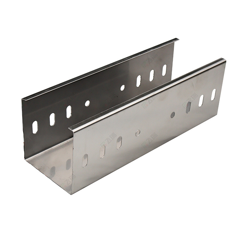 304 Stainless Steel Bridge Rack Anti-Corrosion Photovoltaic Hot-Dip Galvanized Cable Tray Ladder-Type Metal Wire Trough Manufacturer Special Galvanized