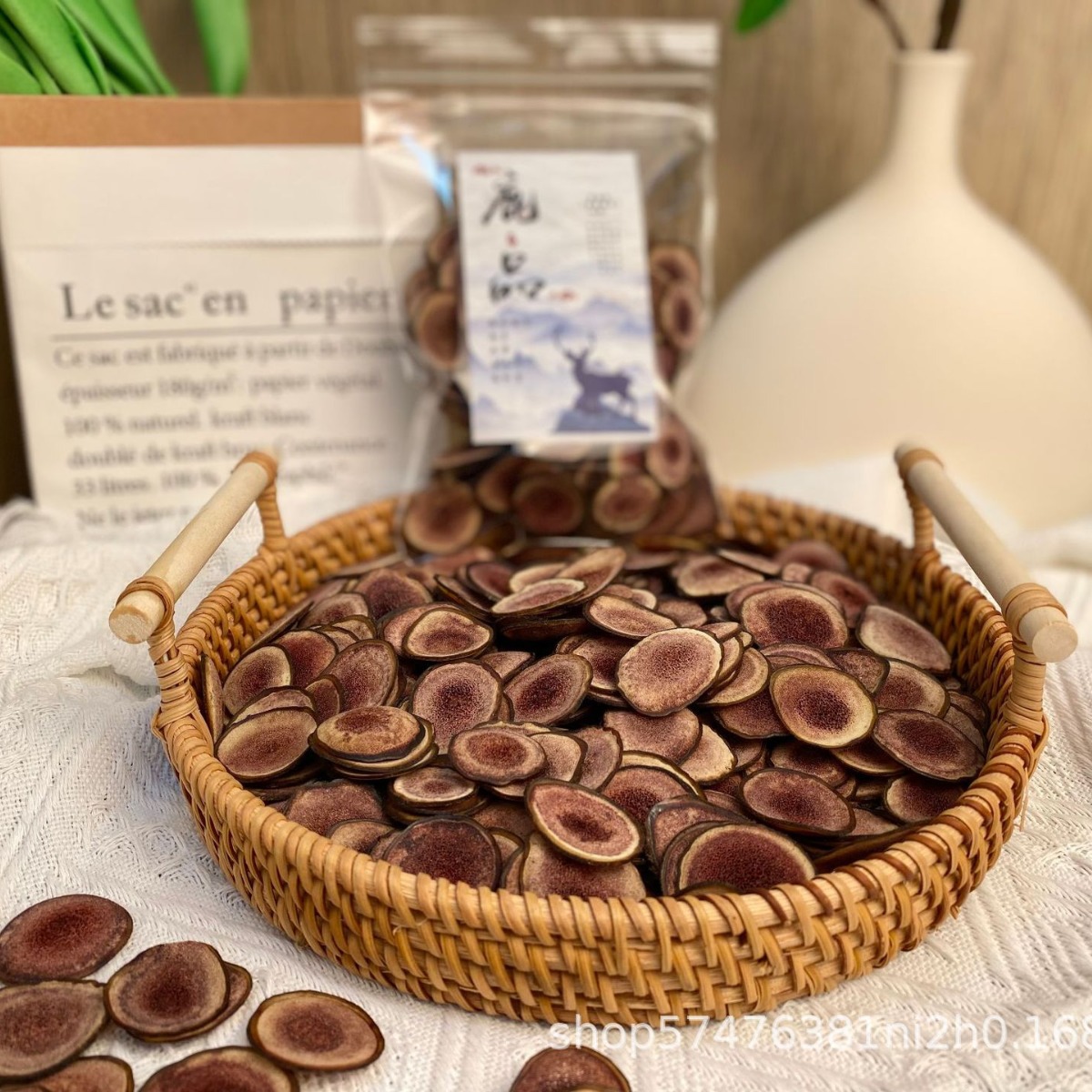 Deer Antler Slices, Red Powder Slices, Whole Wax Slices, Gift Box, Wine Ingredients, Bulk Canned Gift Box Source Manufacturer Wholesale Northeast