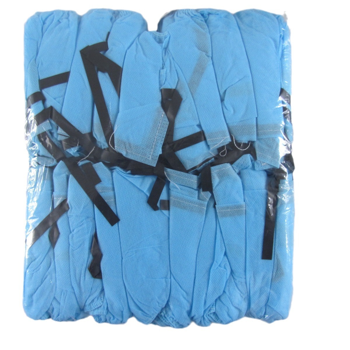 Disposable Non-Woven Shoe Covers Black Conductive Strip Shoe Covers Anti-Static Dust-Free Indoor Protective Conductive Shoe Covers