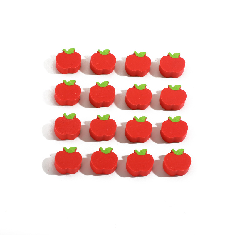 Fruit eraser Children's Day gift Apple eraser cute non-marking eraser cross-border school supplies wholesale