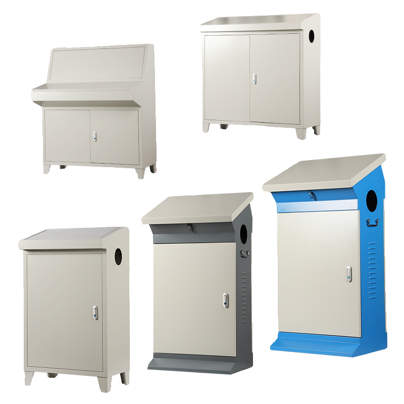 Inclined Cabinet Operation Console Plc Control Cabinet Control Box Touch Screen Electrical Control Cabinet Assembly Distribution Cabinet Piano-Style Operation Console