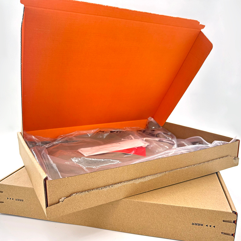 Spot Zipper Airplane Box 36*26*5 Clothing Gift Express Carton High-End Tear-Off Tape-Free Internal Printing