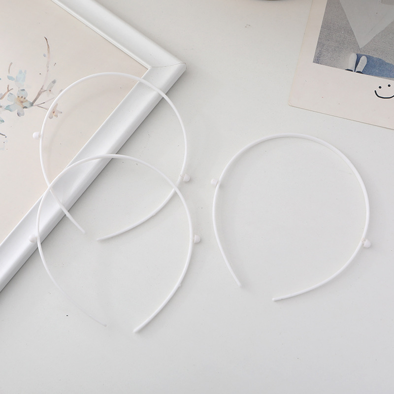 0.5CM plastic bottom embryo PP material DIY birthday cake cap decoration handmade jewelry accessories blank factory direct sales